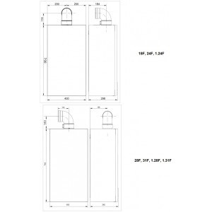 Газовый настенный котел Baxi ECO Life Газовый настенный котел Baxi ECO Life 31F