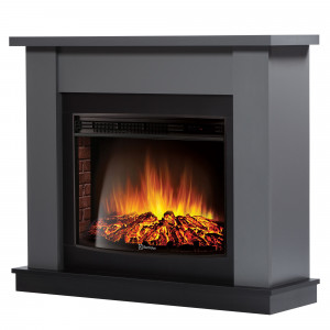 Каминокомплект Firelight: Очаг EFP/P-2720RLS N, портал Canto 25 графит