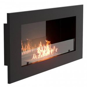 Каминокомплект:Биокамин Firelight BFP/W-110+Набор керамических камней М, белые