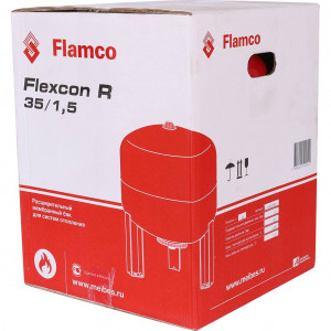 Flamco Flexcon R Расширительный бак (теплоснабжение/холодоснабжение) Flexcon R  35л/1,5 - 6bar