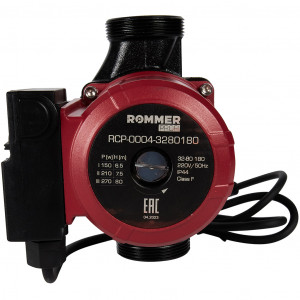 Циркуляционный насос ROMMER Profi 32/80-180