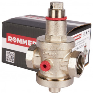 ROMMER  RVS-0008-000025 ROMMER Редуктор давления PN25 вн/вн 1  с выходом под манометр