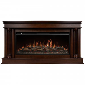 Каминокомплект: Очаг Royal Thermo Aurora RTFP/P-AR40LS, портал Olympia 42/40/36, канадский дуб