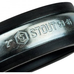 STOUT Хомут для труб с гайкой 2"(59-65)