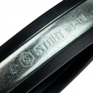 STOUT Хомут для труб с гайкой 4"(107-116)