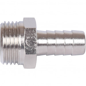 Штуцер STOUT НР никелированный 1/2 x12