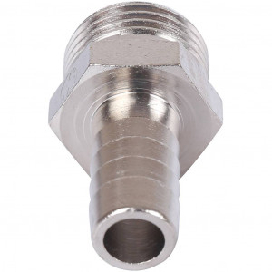 Штуцер STOUT НР никелированный 1/2 x12