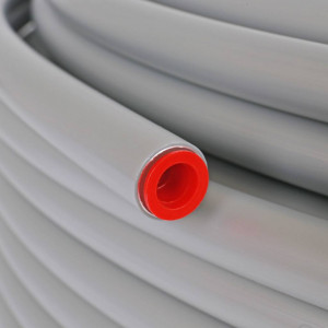 Труба STOUT PEX 16x2,6 стабильная , серая, (бухта 100 м)
