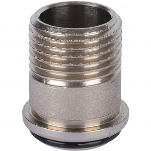 STOUT Клапан запорно-балансировочный угловой, 1/2" х 3/4"ЕК